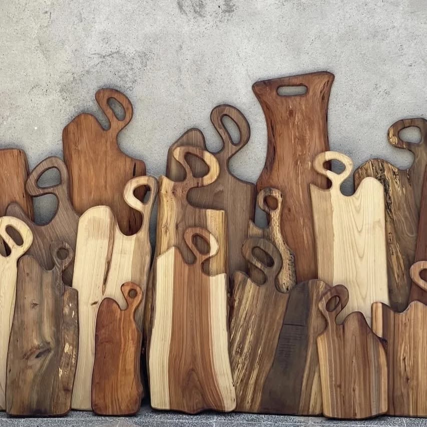 Walnut Charcuterie Board Set