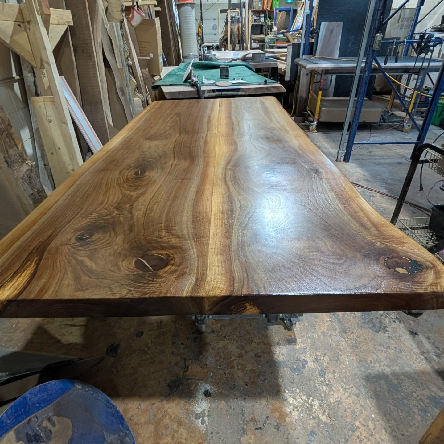 Live Edge Walnut Dining Table